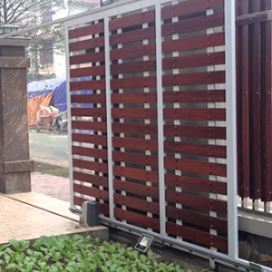 Mẫu cửa cổng sắt tự động 01